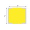 Nevs Intravenous Bag Labels, Thermal Double Notched 3" x 3" Yellow PDNOT-33Y - alternate 2